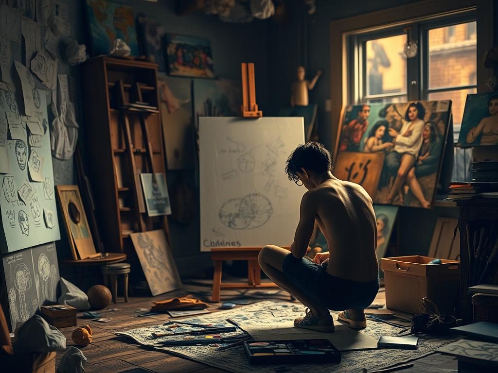 provocări în găsirea inspirației