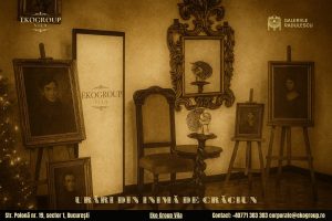 Urări de Crăciun inspirate din epoca interbelică, parte integrantă a conceptului Crăciunul anilor ’30 găzduit de Eko Group Vila