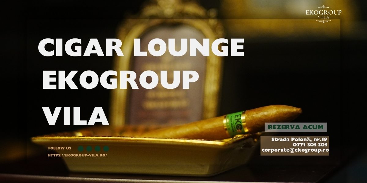 Locație filmări exclusivistă: Cigar Lounge în inima interbelică a EkoGroup Vila